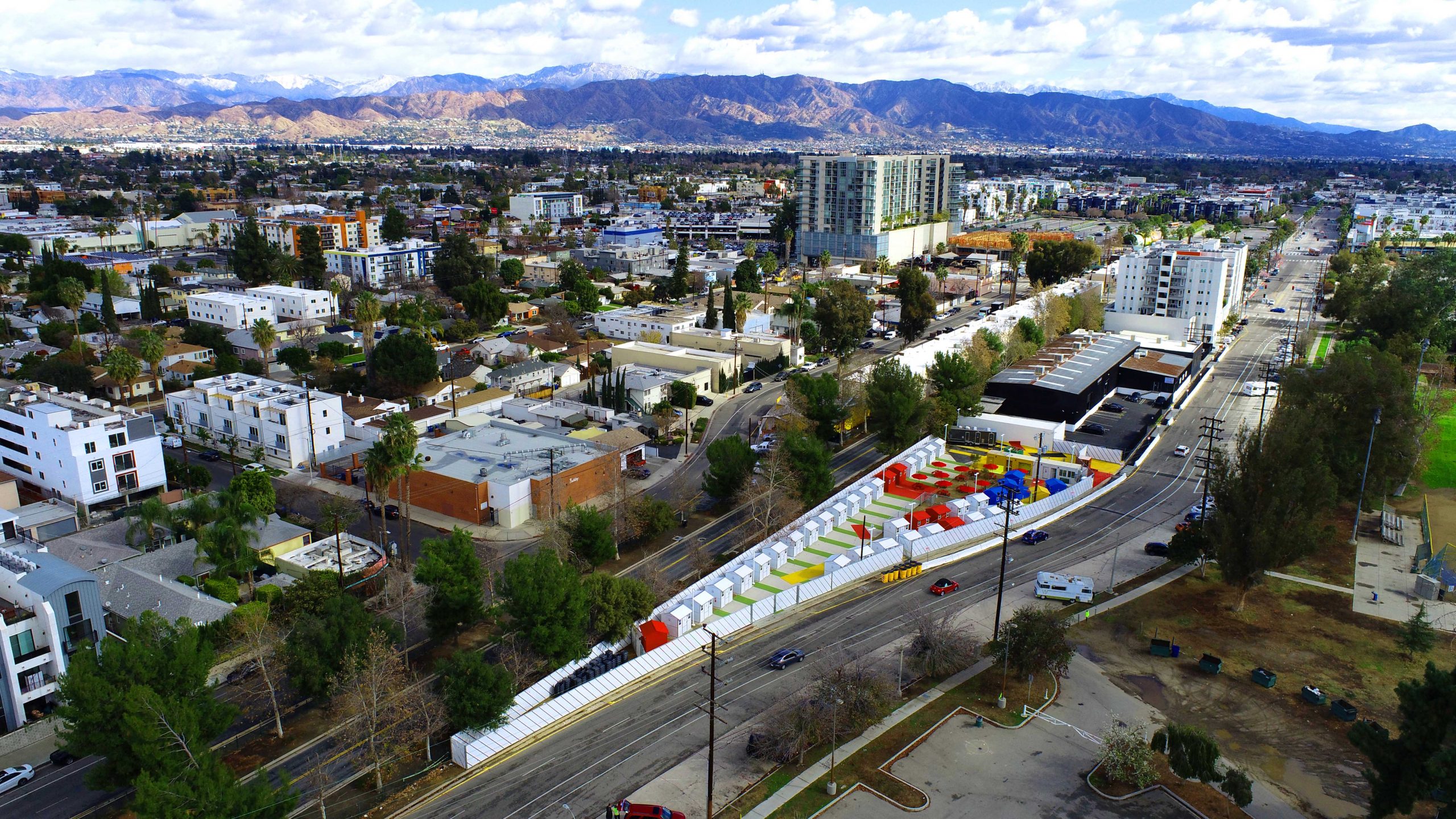 Tiny Home Village Built In 13 Weeks For Los Angeles Homeless Global   La1 2 