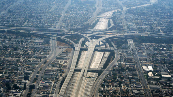 The Judge Harry Pregerson Interchange of the I-105