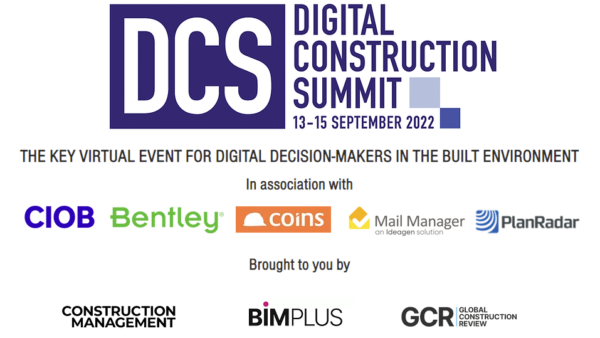 A poster for the Digital Construction Summit