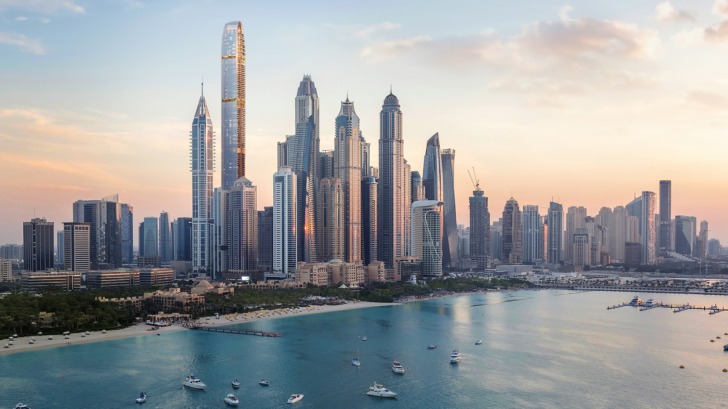 World’s tallest residential tower rises in Dubai - Global Construction ...